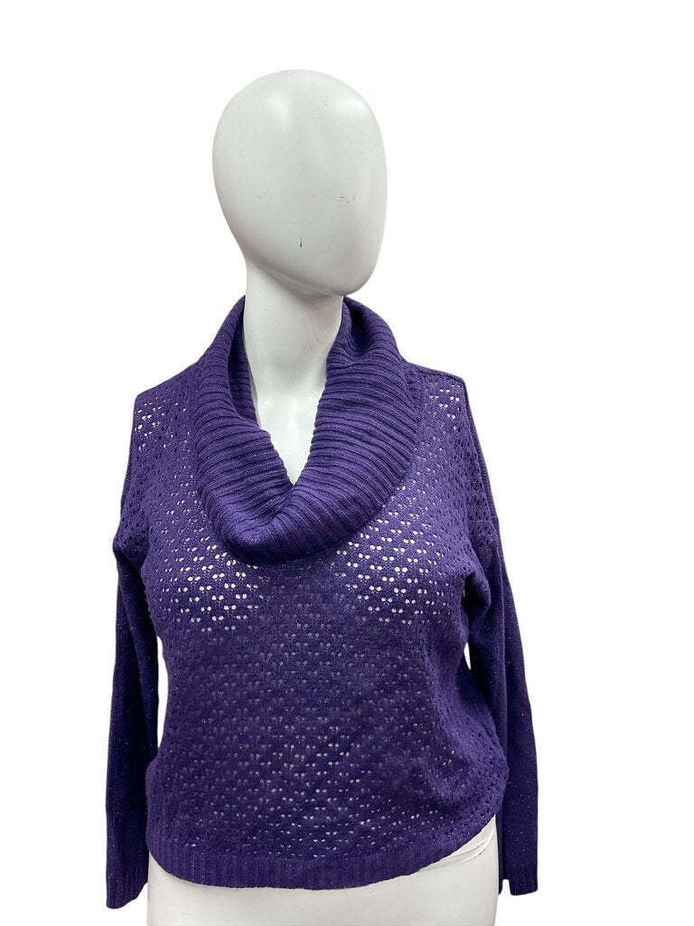 Metaphor (Large) Purple Sweater