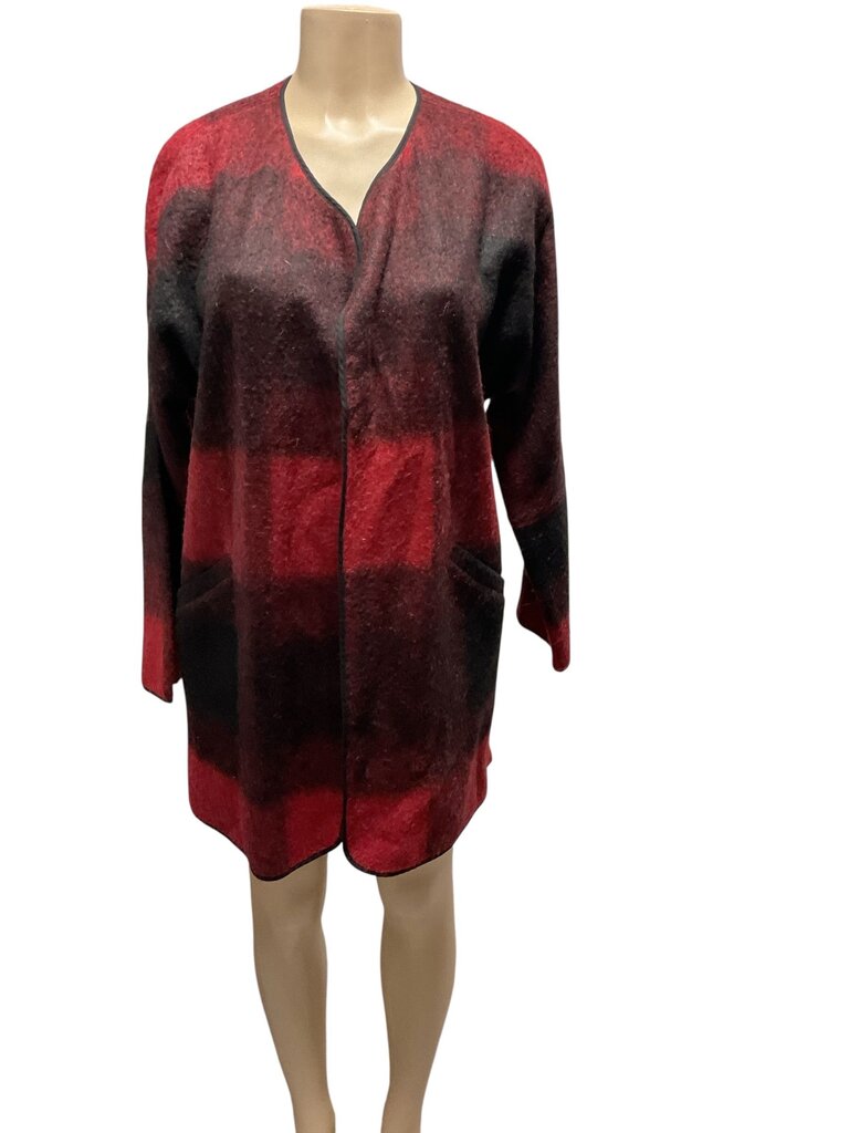 Elliott Lauren red and black cardigan