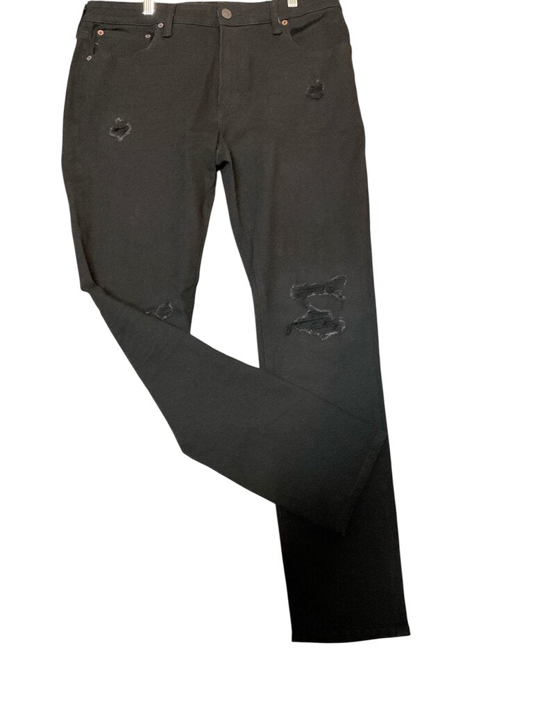 American Eagle (36 x 36) Airflex Black Denim Jeans