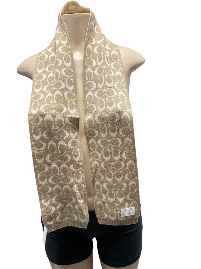Coach Embroidered Scarf