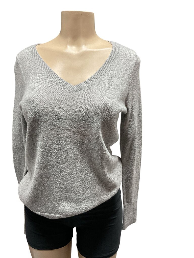 Holliister (Med) Grey V Neck Sweater