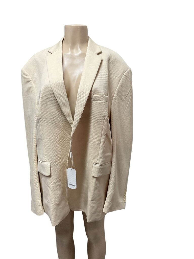 Coofandy (XXXL) Yellow Oversized Blazer