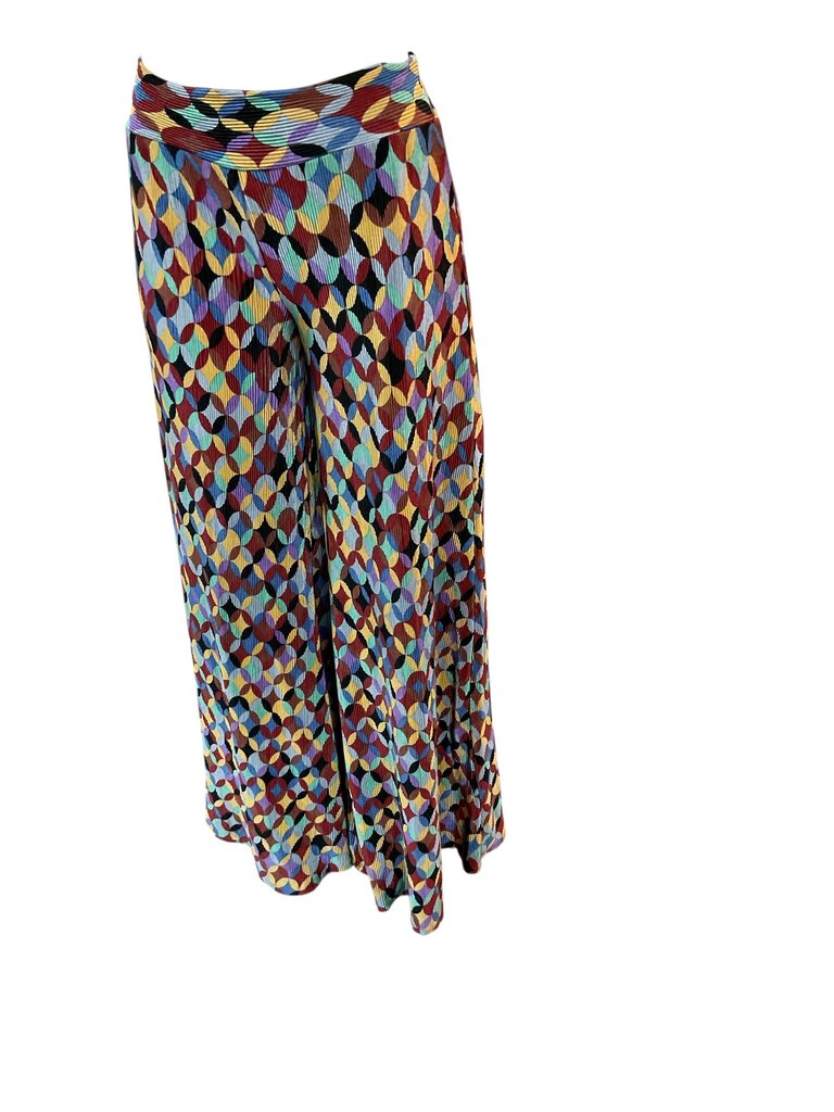 Akira (Med) 70's Print Wide Leg Pants