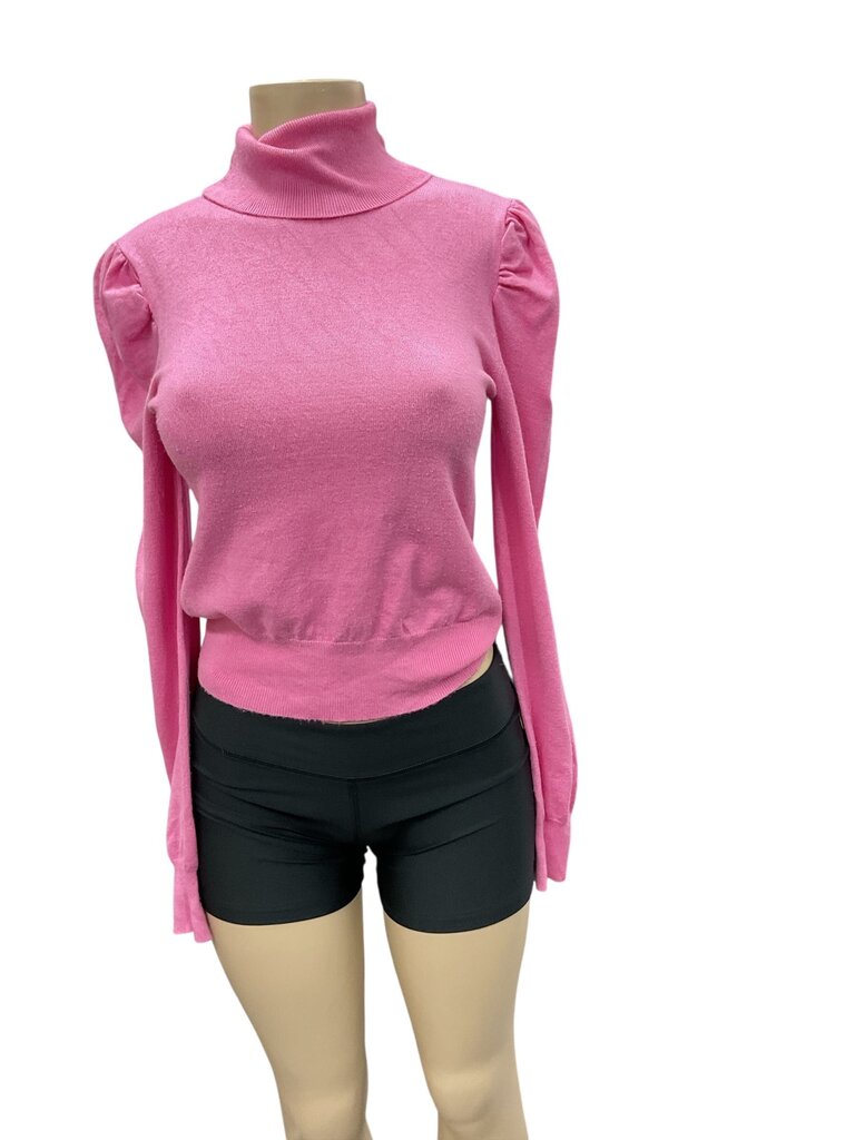 Forever (Med) 21 Pink Turtleneck Sweater