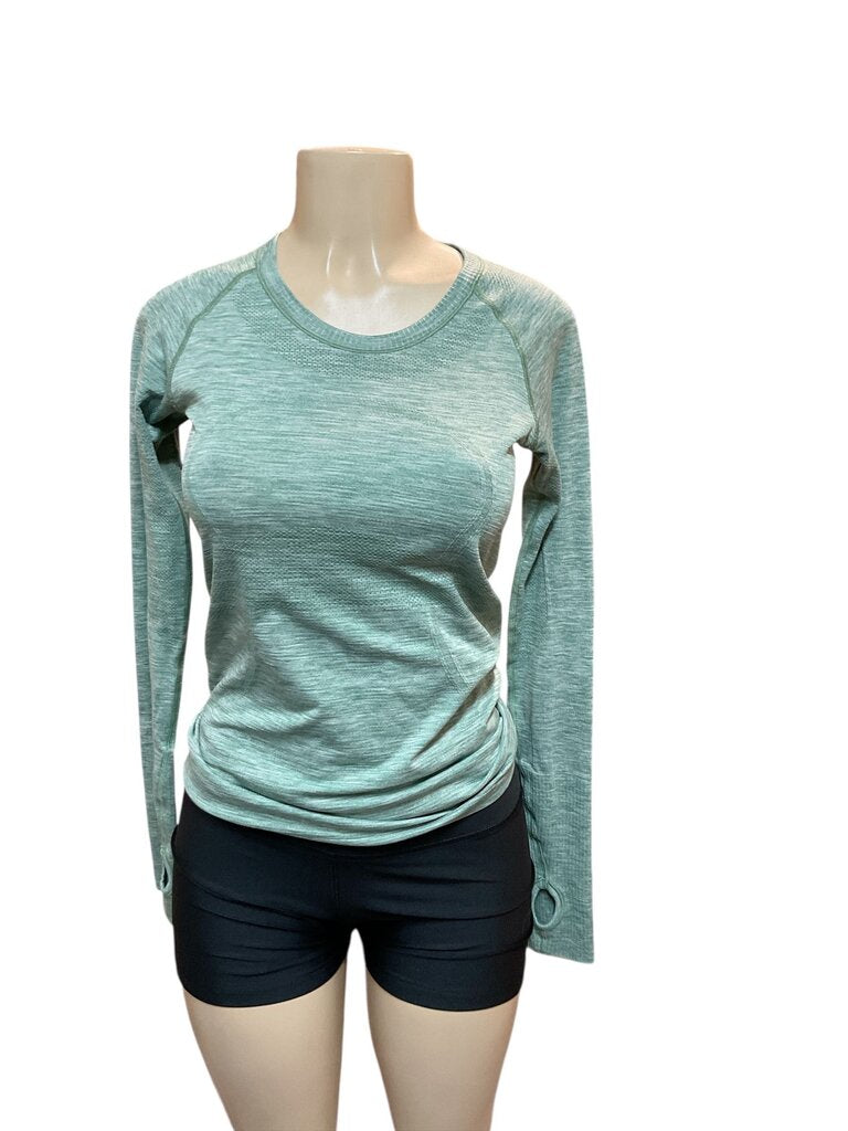 Lululemon (6) Green L/S Athletic Tee