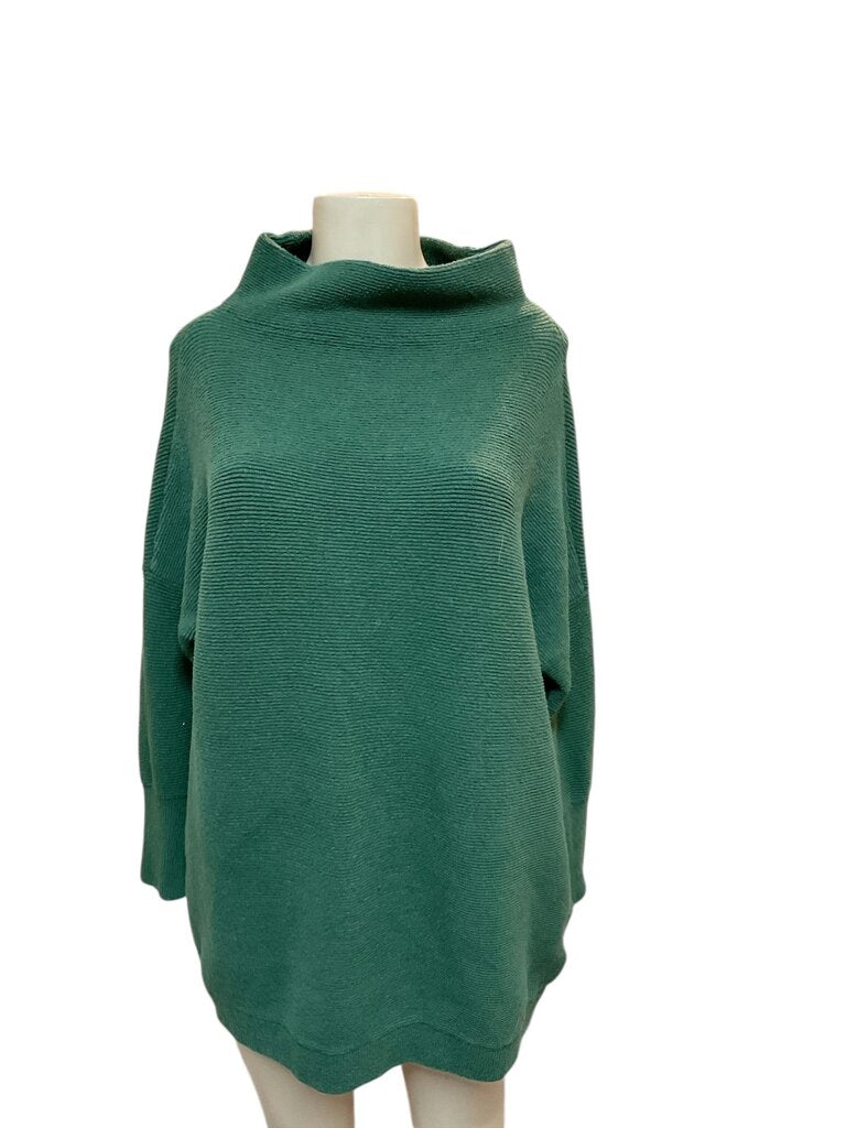 Free (Small) People Green Oversized Sweater