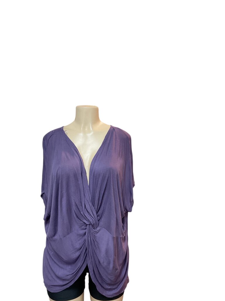 Fashion nova Purple slouch top