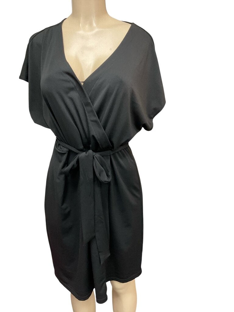 Original Nicole miller black cinched waist dress