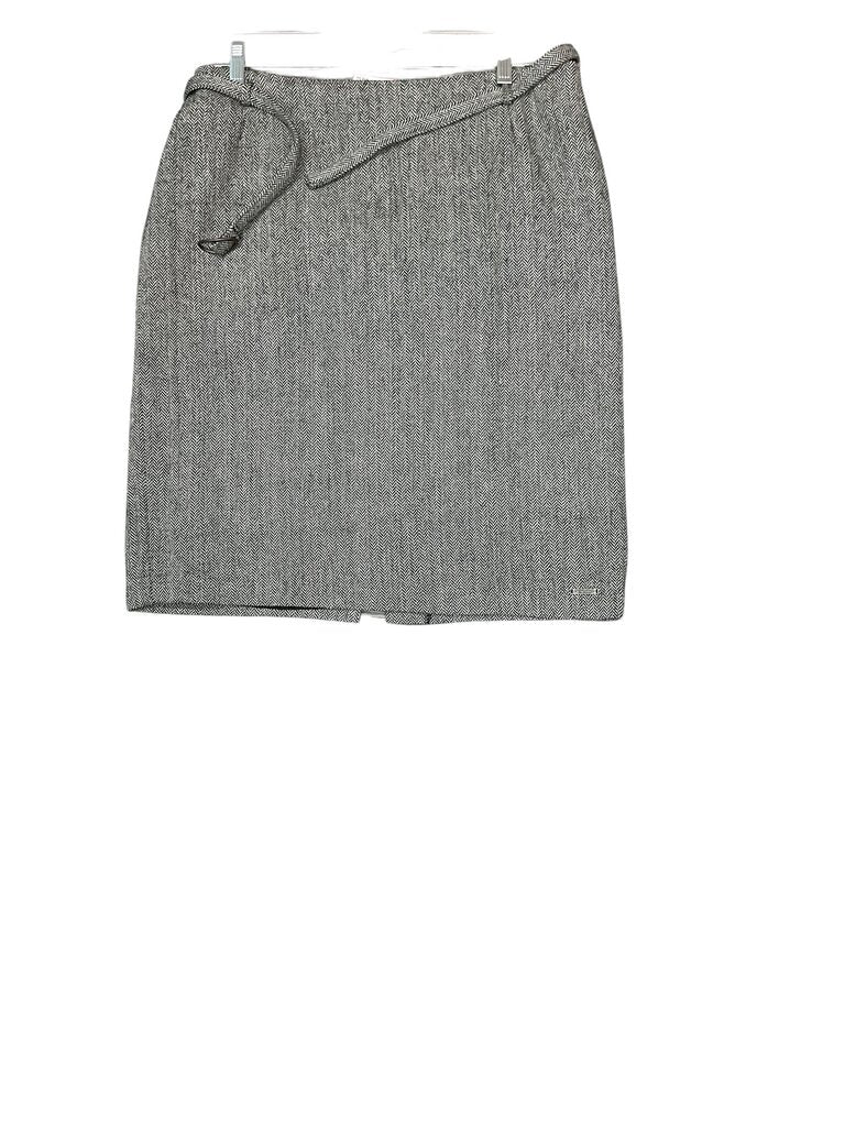 Ben Sherman Black and white chevron skirt