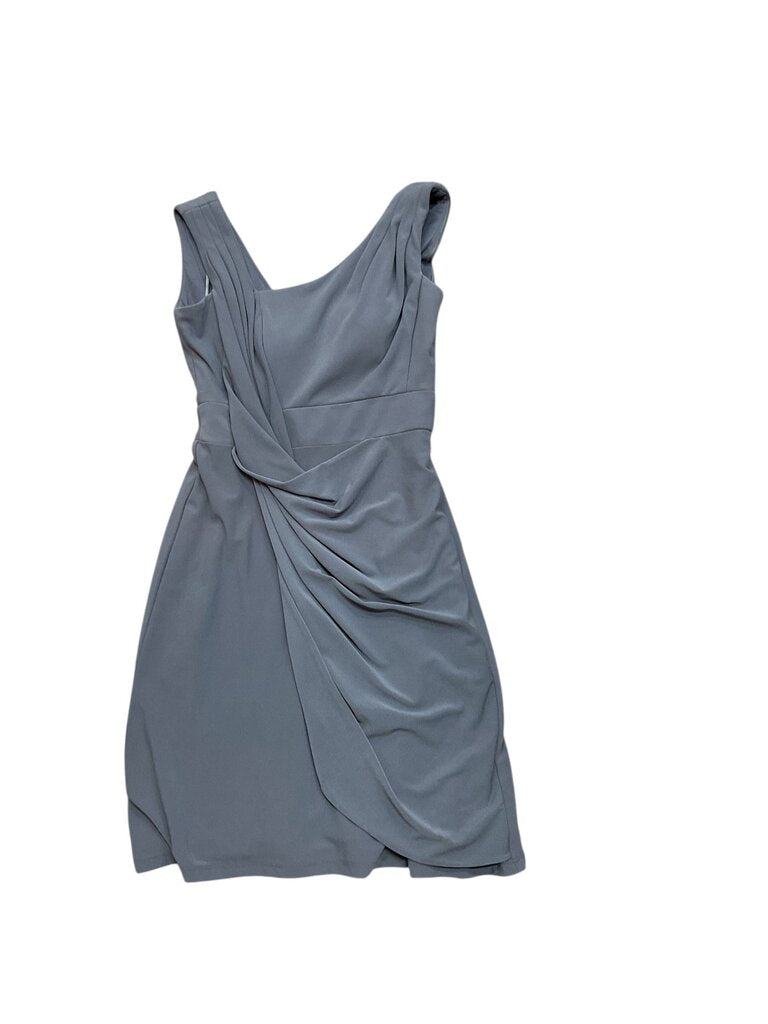 Jessica Simpson blue ruffle design dress