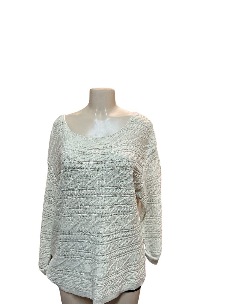 Caslon (2XL) Tan Waffle Sweater