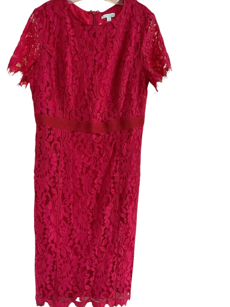 RED DRESS.LACED