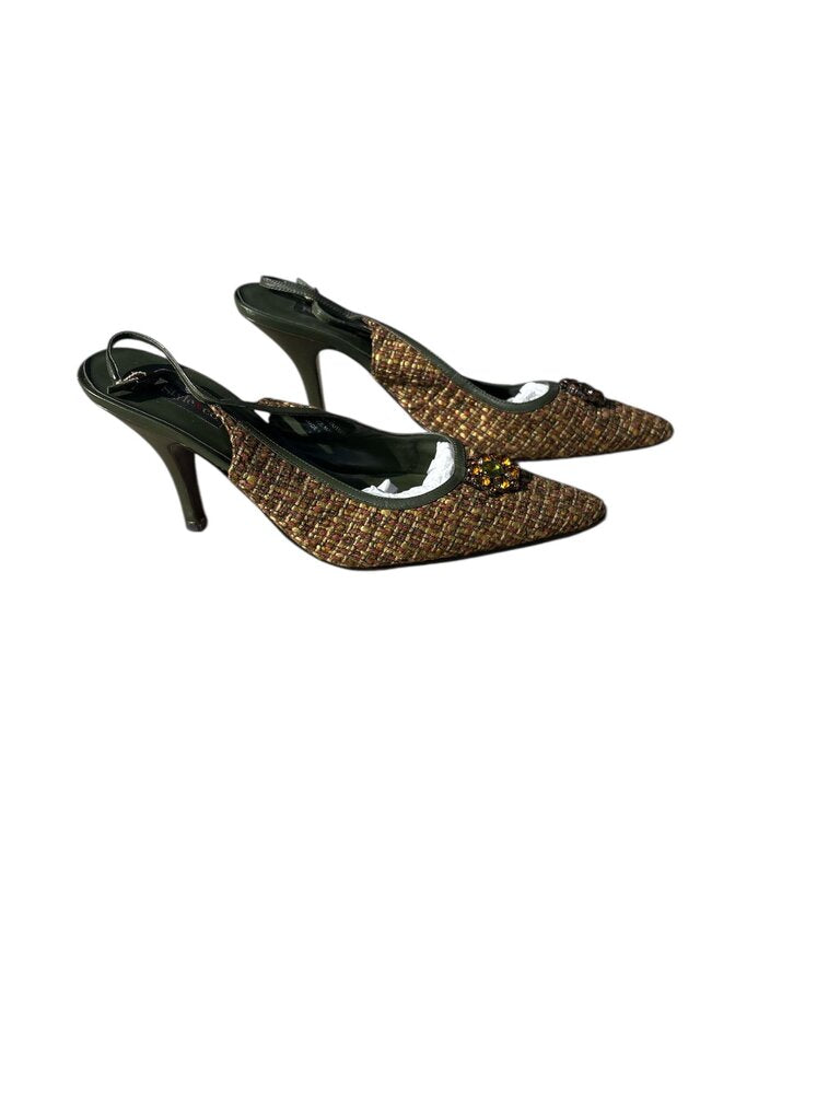 Style (9) and Co Brown Oxford Slingback