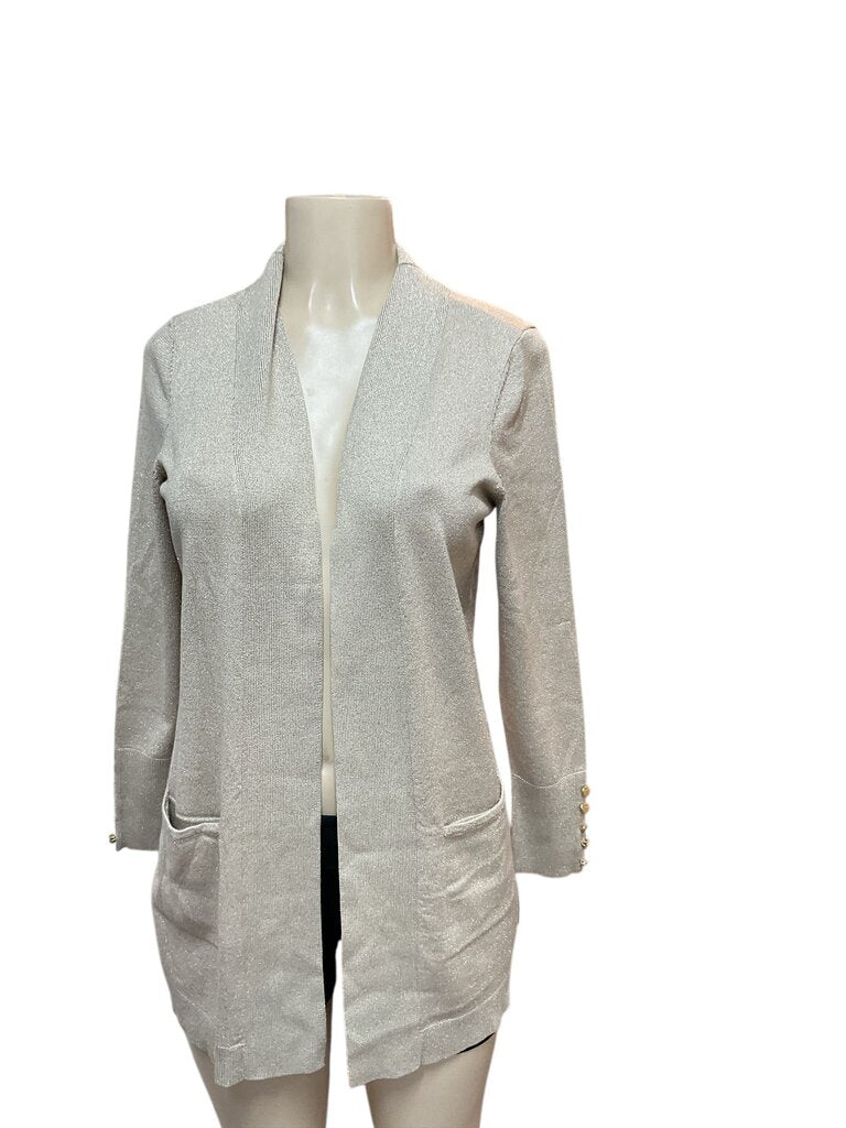 JM (Small) Collection Gold Sparkle Cardigan