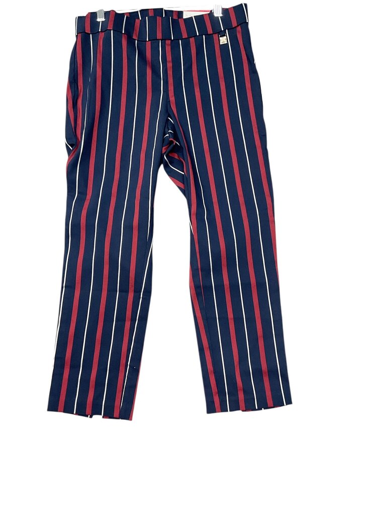 Rafaella (12) Comfort Blue/Red/White Cropped Pants