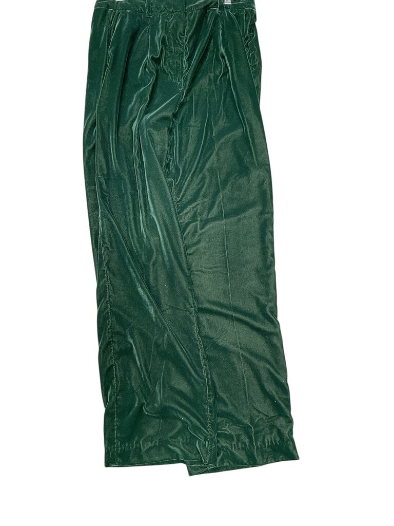 Old (Small) Green Velour Trouser