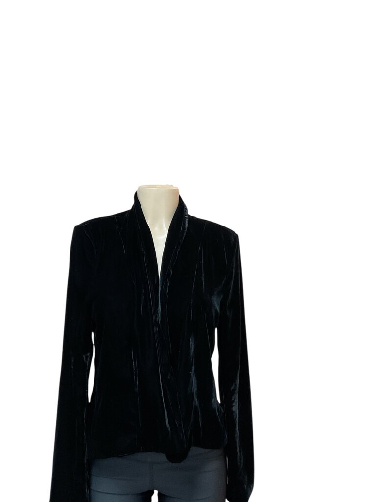 BB Dakota (Large) Black Velour Blazer