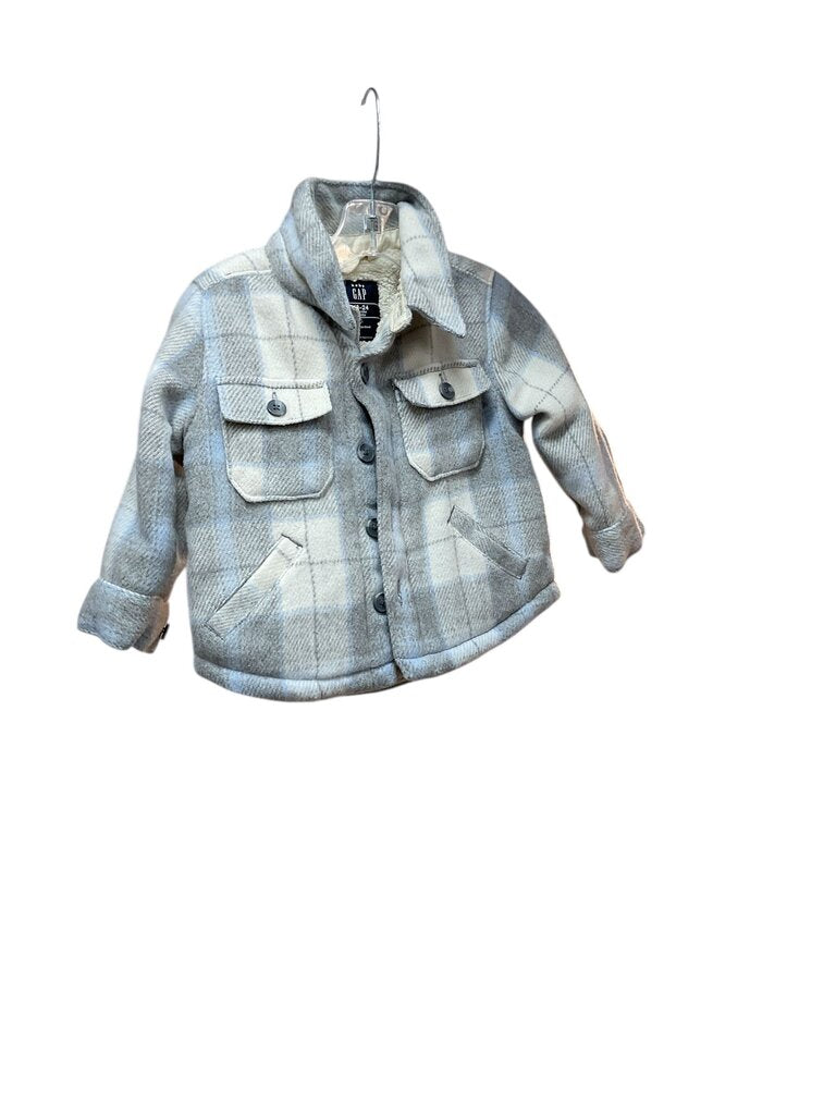 Gap (18-24) Blue Warm Jacket