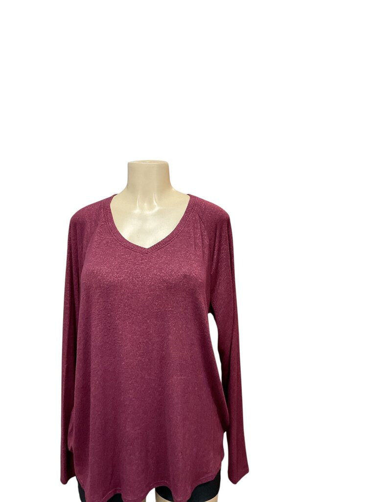 Sonoma (XXL) Maroon L/S Tee