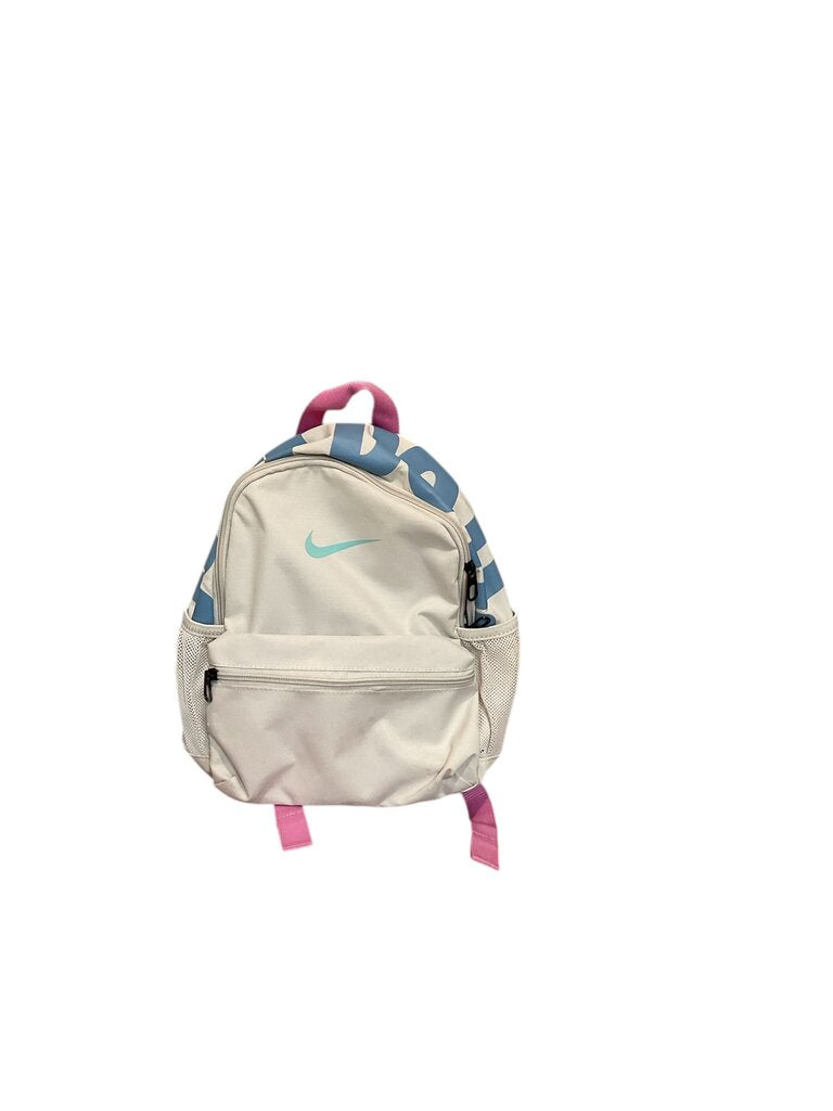 Nike tan color block backpack