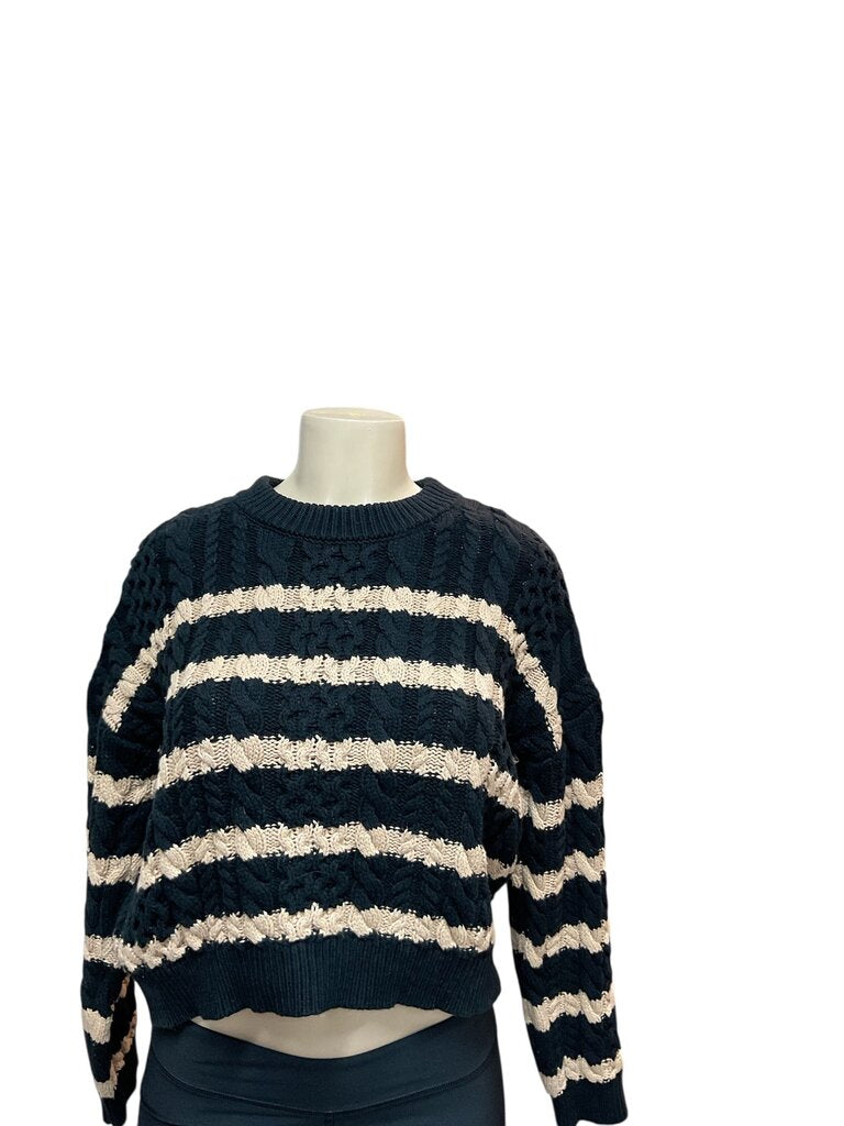 Jessica (Med) Black/Tan Sweater