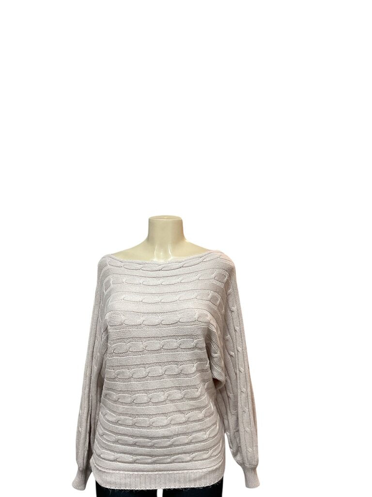 Tan (MED) Knitted Sweater