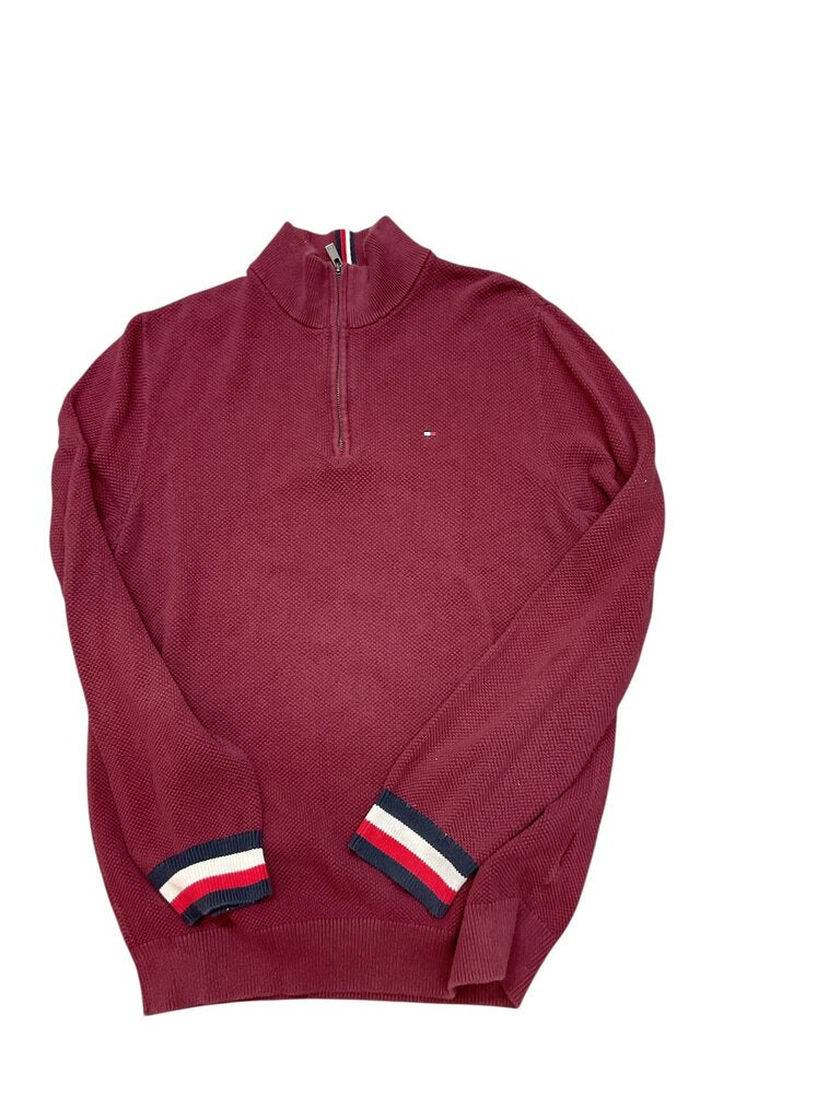 Tommy (XL) Burgundy Sweater