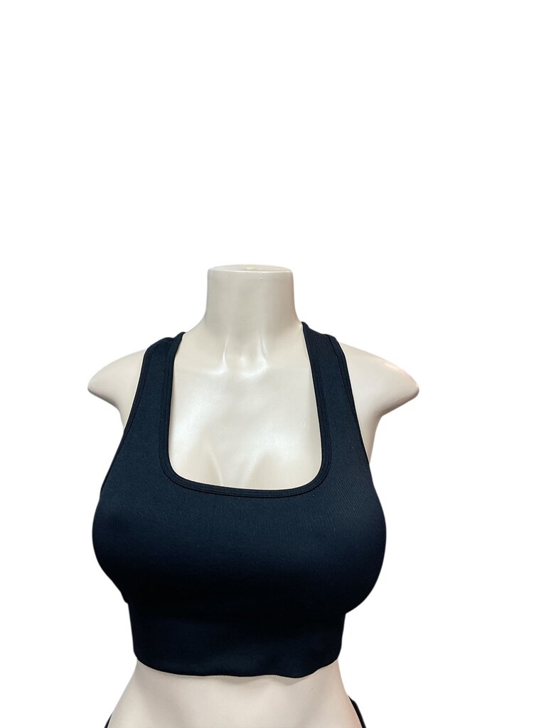 Velocity black sports bra