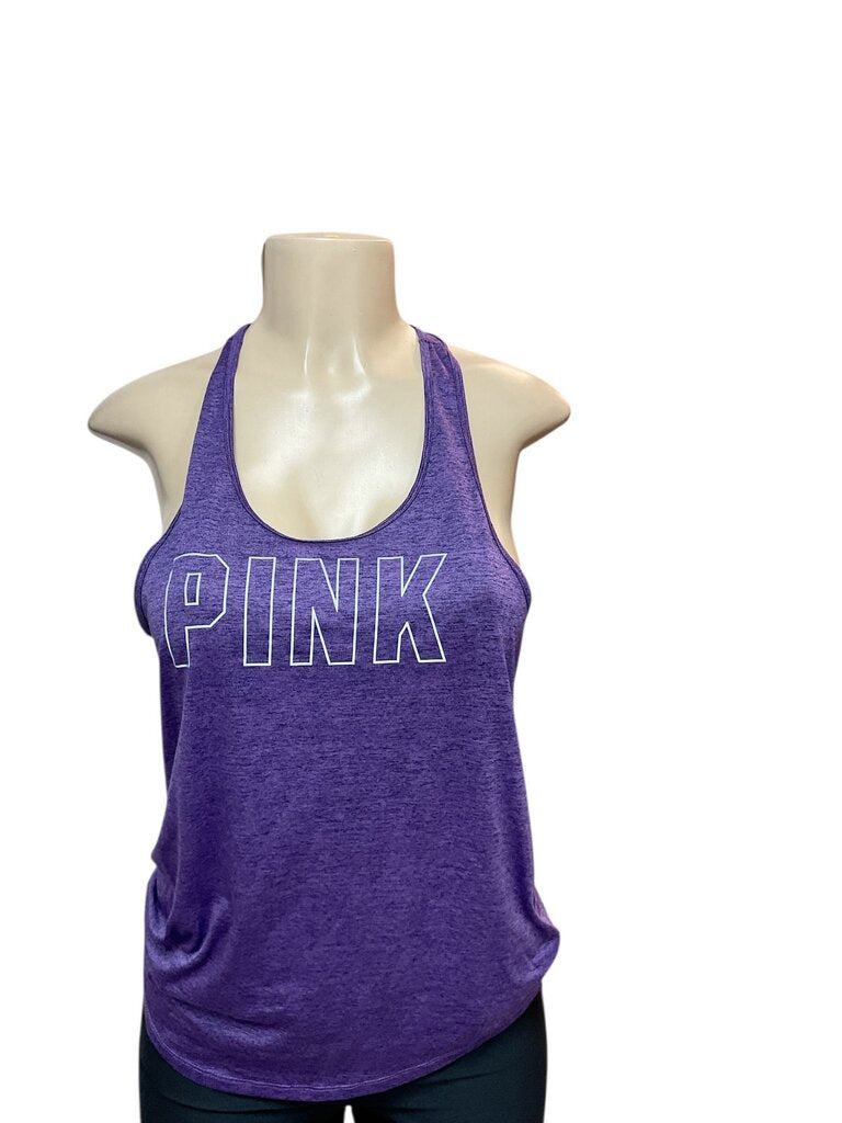 PINK Active purple tank top