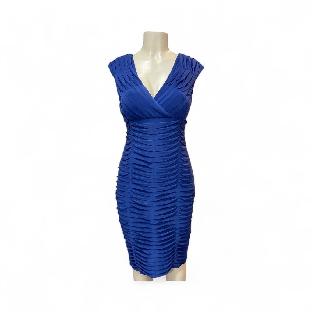 Adrianna Papell Blue fitted cocktail dress