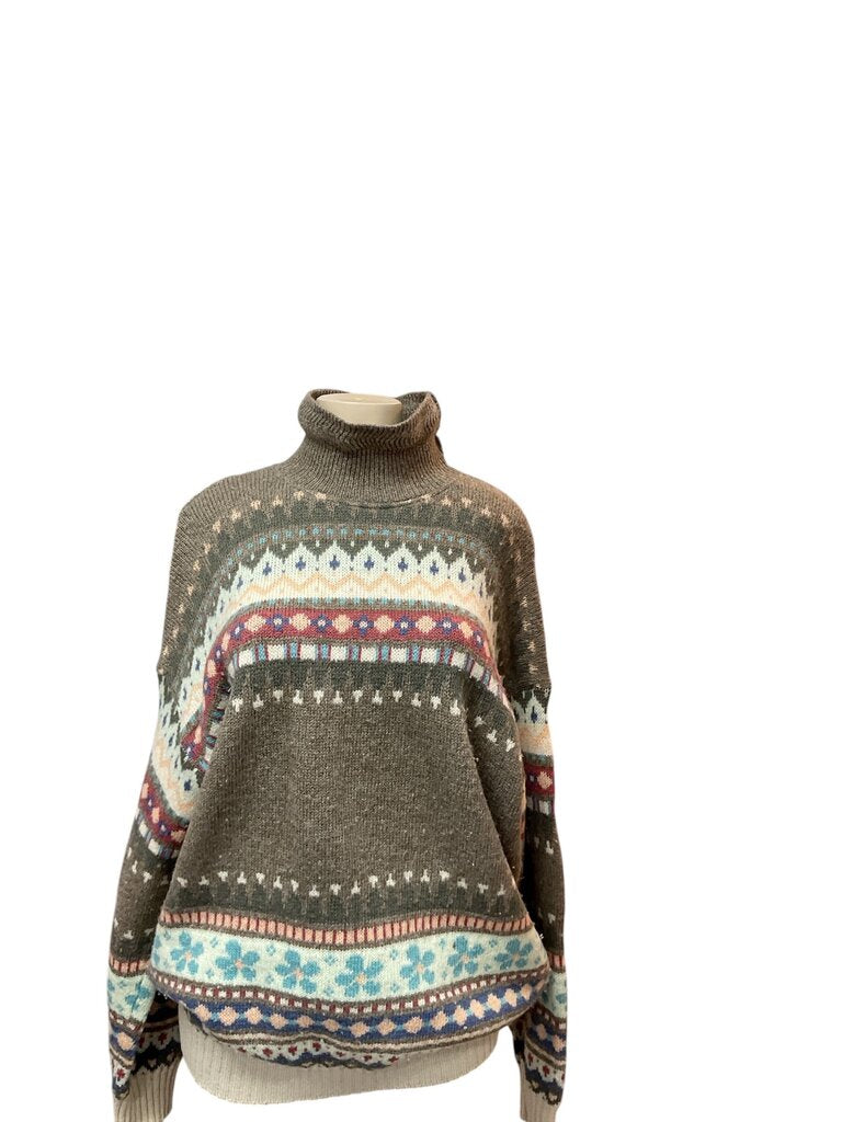 United colors of benetton mutlicolor highneck sweater