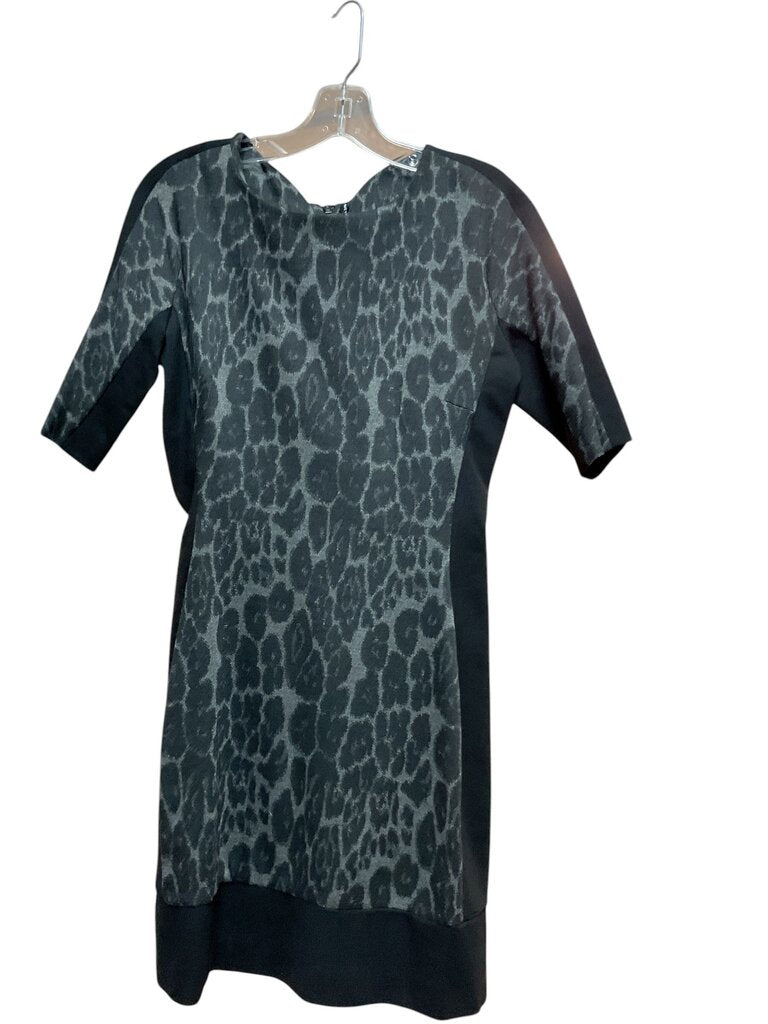 Walter Baker black leopard print dress