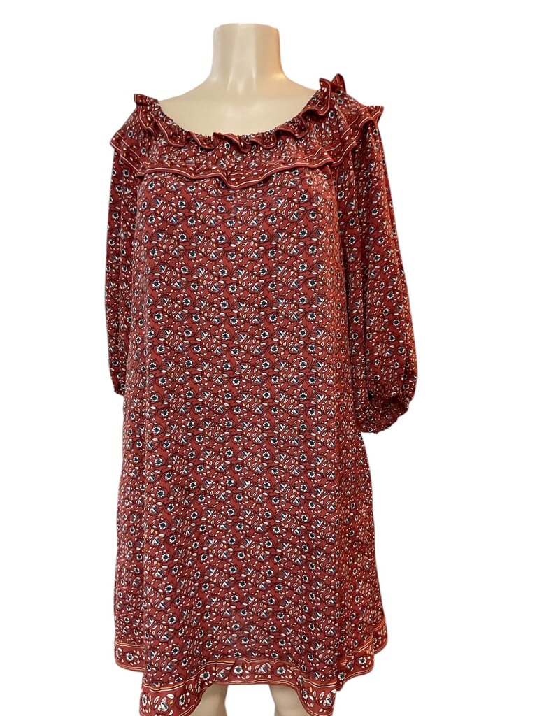 Max Studio Red off the shoulder