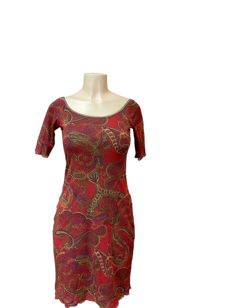 Weston (Large) Wear Red Paisley Dress