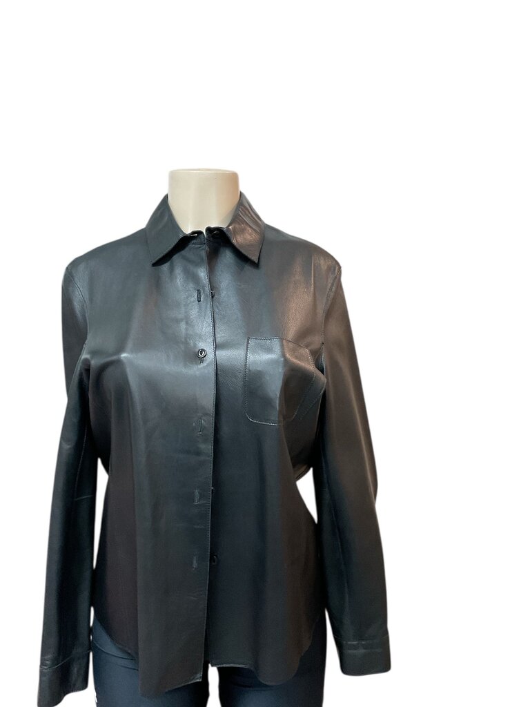 Classique (Petite M) Black Leather Jacket