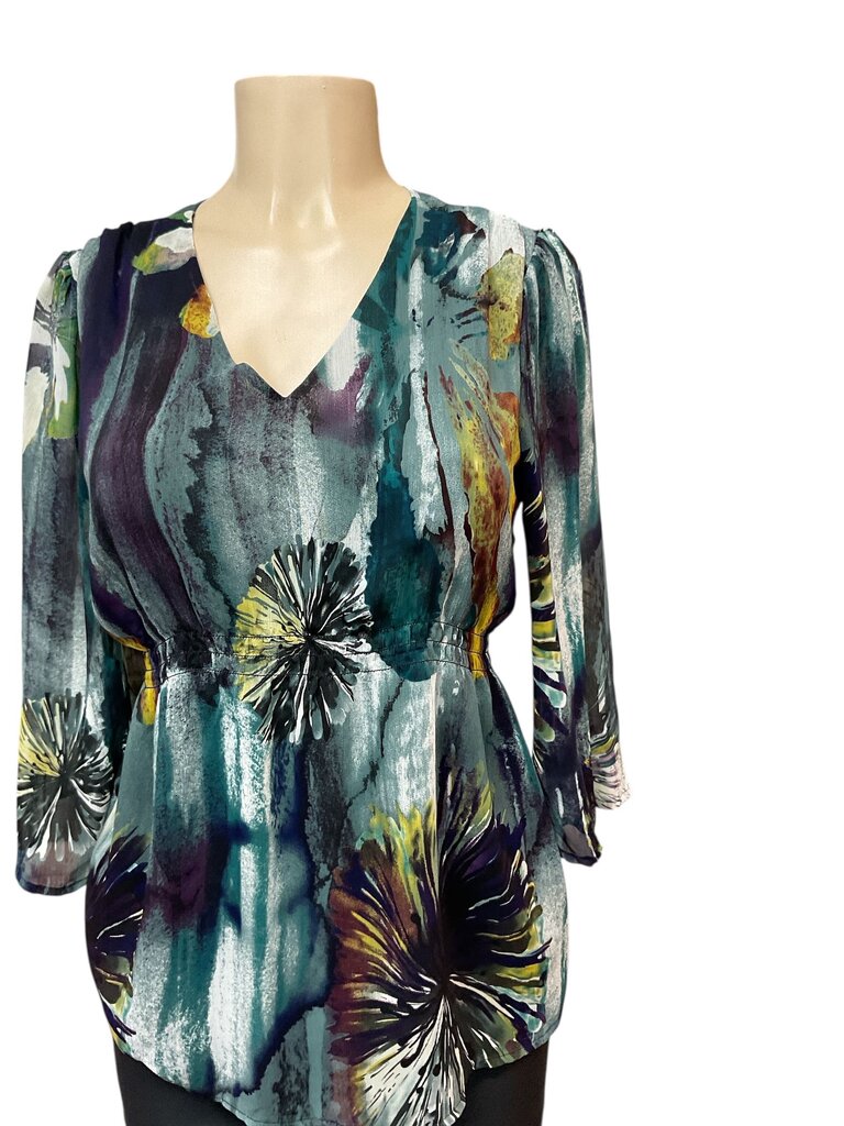 Christopher (Small) and Bank Printed Blouse