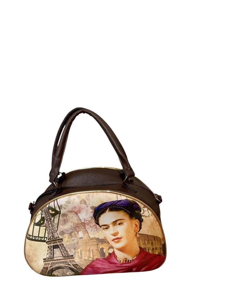 MOW brown painted purse