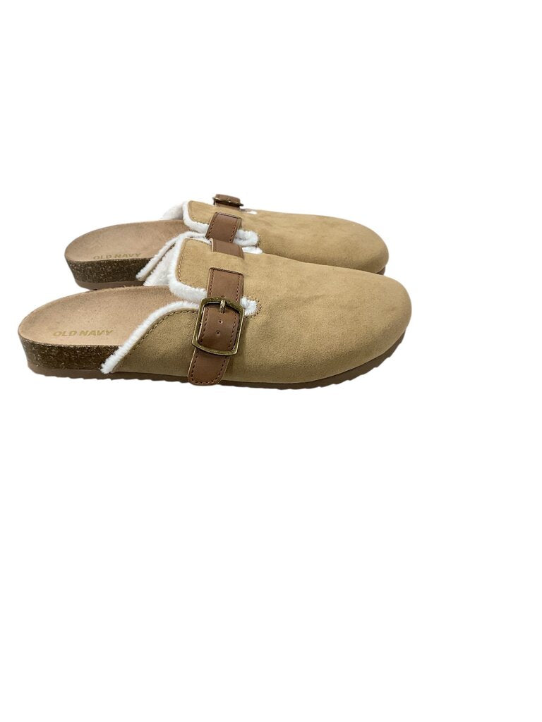 Old (4y) Navy Tan Slide