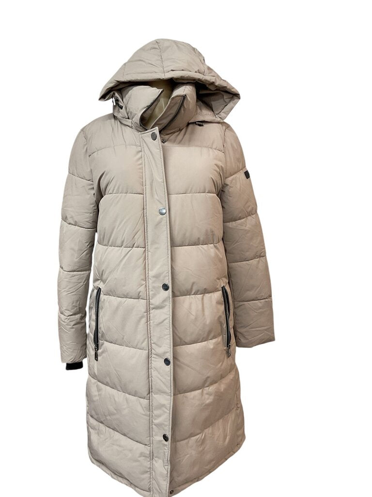 DKNY (Large) Taupe Puffer Coat