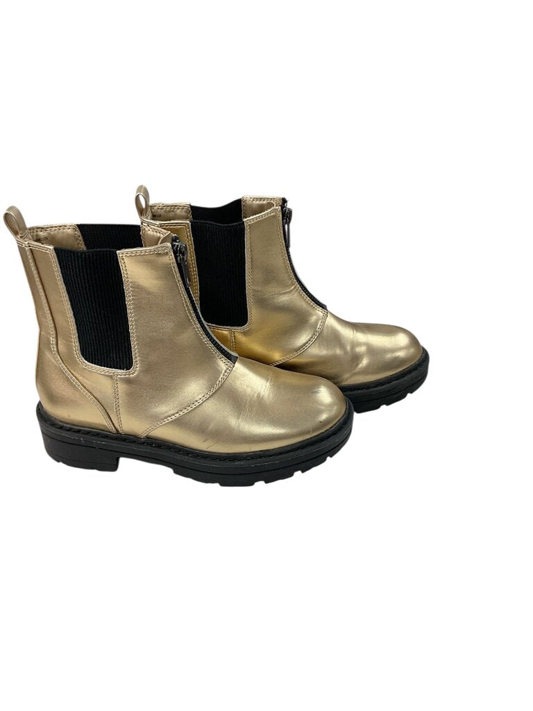 Cat and Jack (3) Gold Bootie