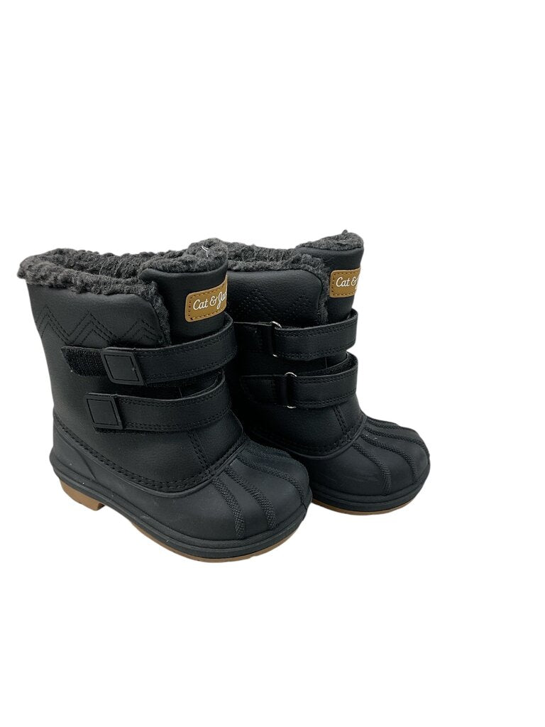 Cat and Jack (8) Black Weather Boot