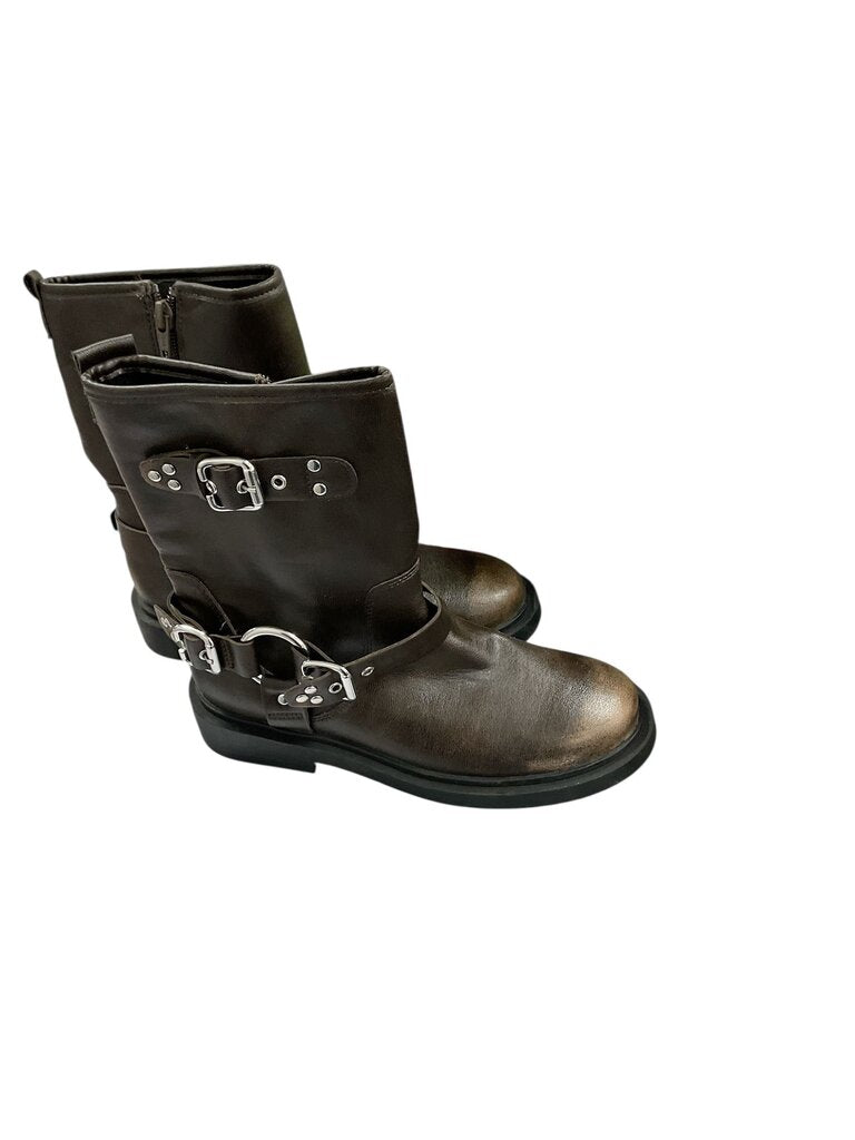 Zara (35) Brown Riding Boot Midi