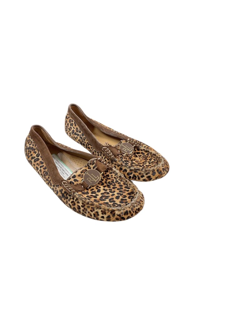 Ralph Lauren (7.5) Carley Cheetah Print Flat