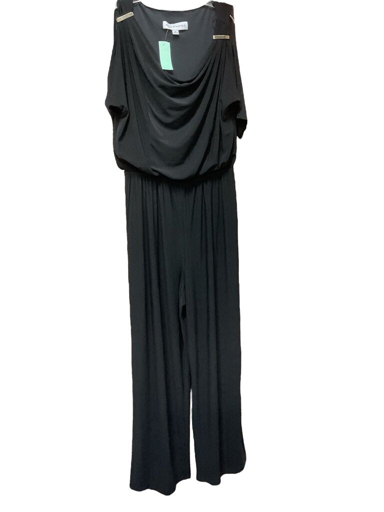 Emma & Michelle (Med) Black Sleeveless Dress