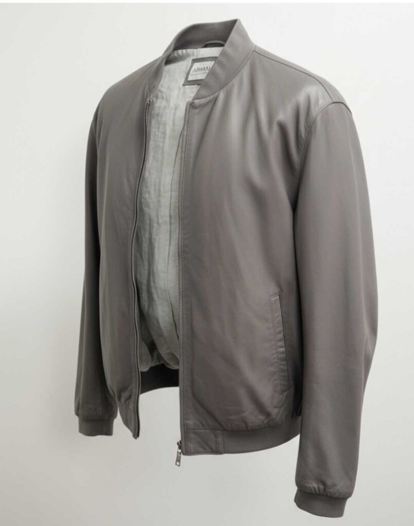 Armani Collezioni Leather Jacket