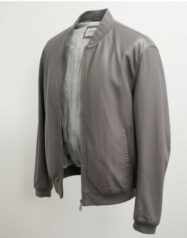 Armani Collezioni Leather Jacket