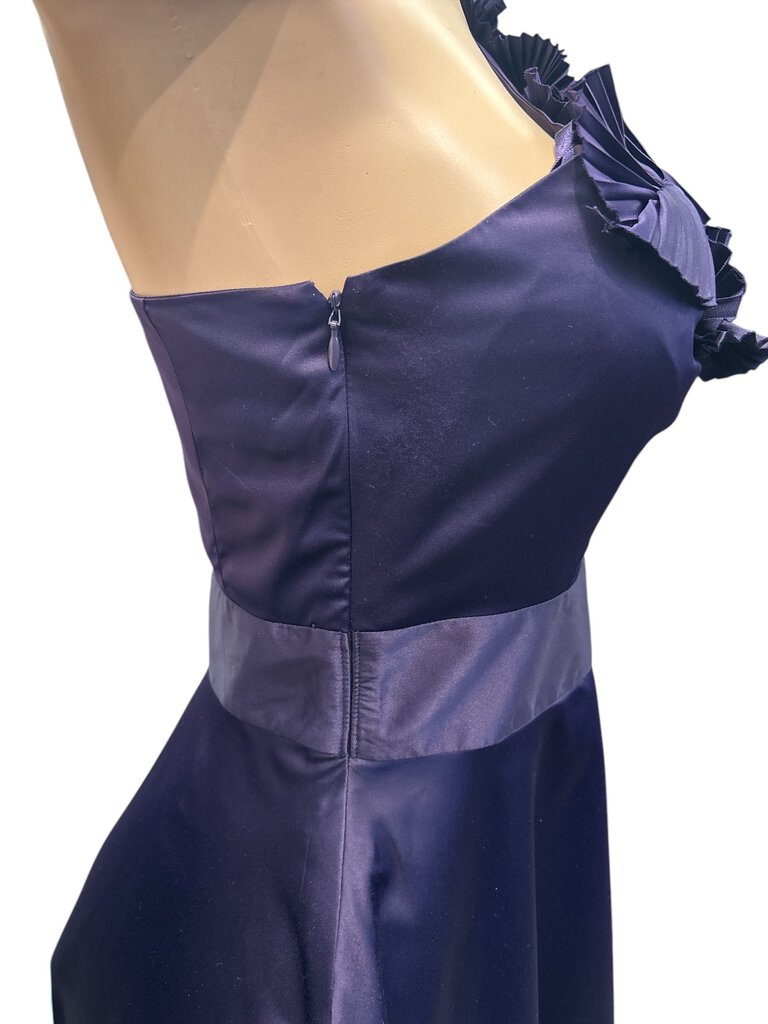 The Limited Purple One Shoulder Dress (4)