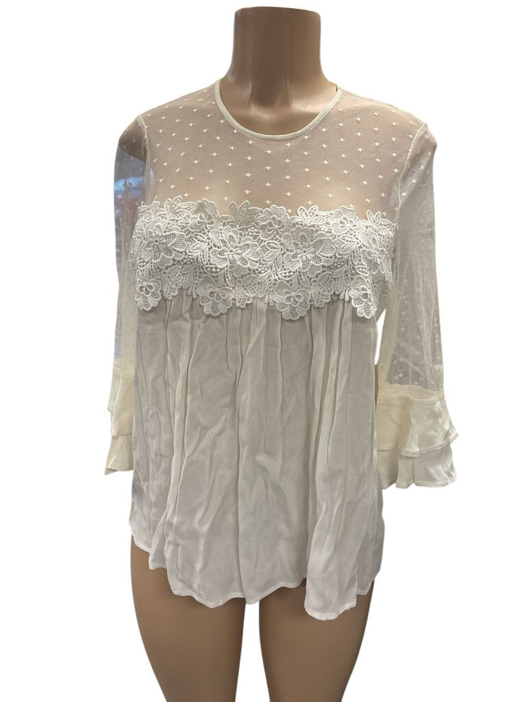 Altar'd State Cream Blouse (Large)