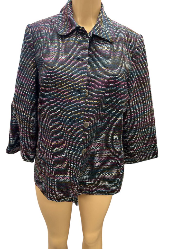 Alfred Dunner Multi Colored Blazer (10)