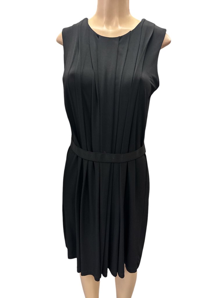 Adrienne V Black Sleeveless Dress (10))